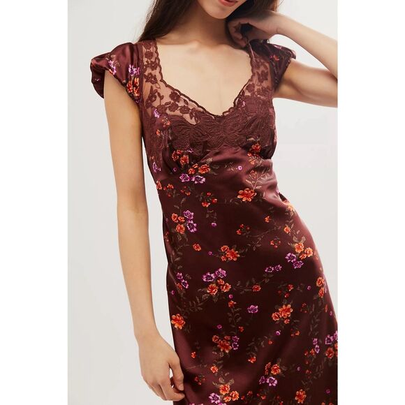 Free People Butterfly Babe Maxi Dress $198 - Picture 3 of 8